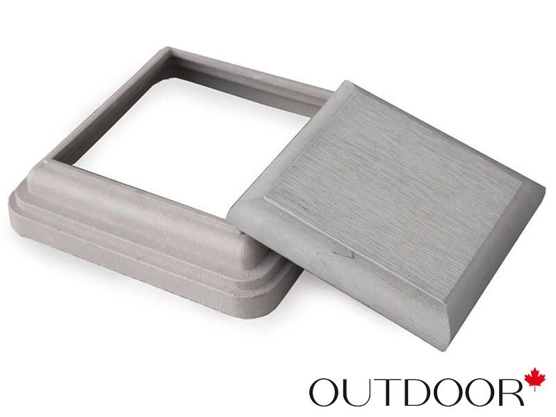 Комплект "Крышка и Юбка" ДПК Outdoor, браш серый микс