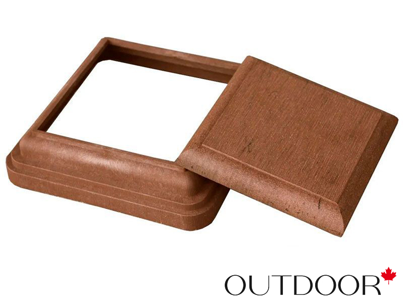 Комплект "Крышка и Юбка" ДПК Outdoor, браш дуб