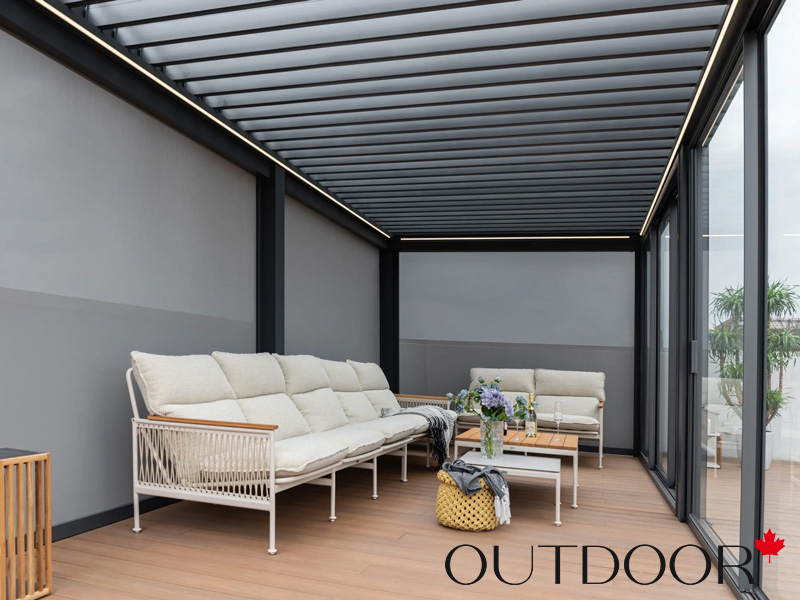 Пергола OUTDOOR 4*6м premium, графит