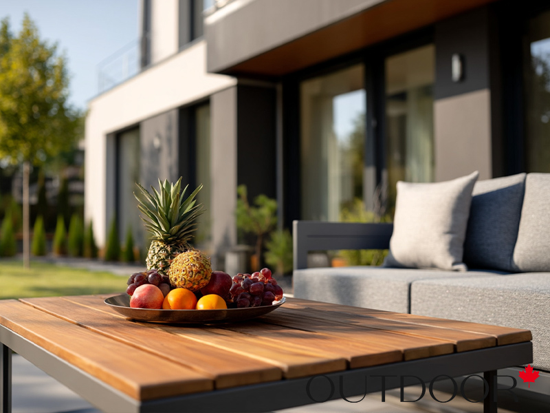 Комплект мебели OUTDOOR Бруклин (3-местный диван, 2 кресла, стол), серый пепел