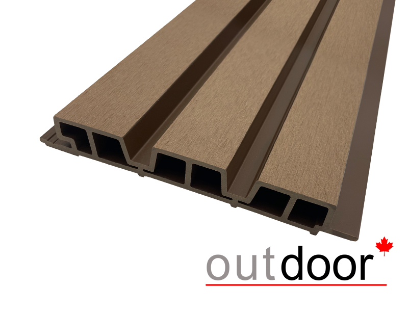 Панель универсальная ДПК Outdoor 3D 233.5*32*800 мм. шлифованная дуб