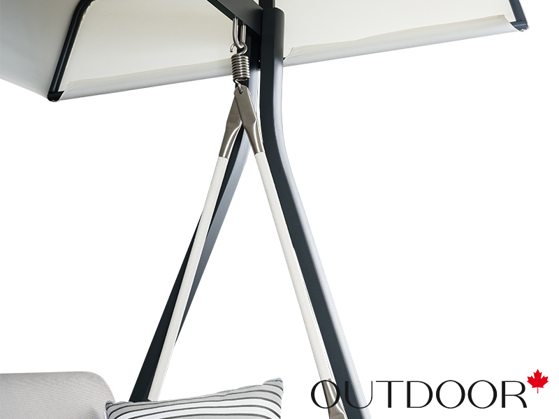 Качели садовые OUTDOOR Бали, графит,  уцен.