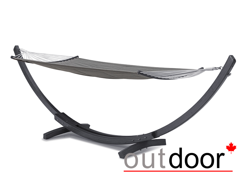 Гамак с каркасом OUTDOOR Эль-Нидо, графит