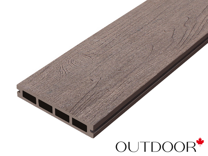 Террасная доска ДПК Outdoor 3D 150*25*3000 мм NEVADA/CALIFORNIA BROWN  коричневая микс