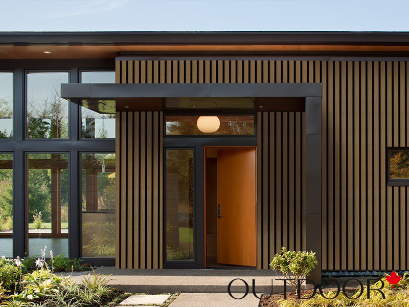 Универсальный профиль ДПК Outdoor 80*20*4000 мм. полнотелый STORM дуб