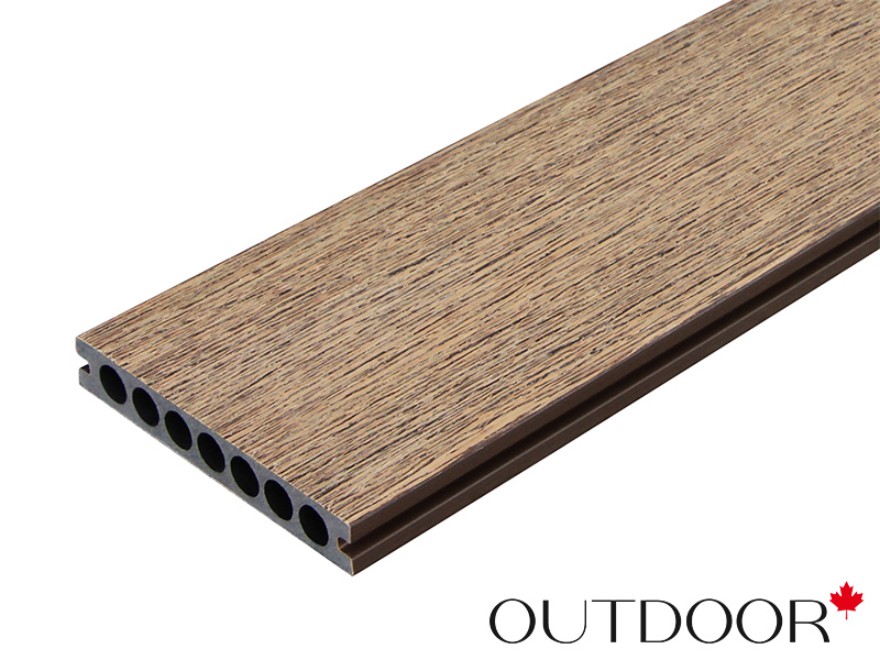 Террасная доска Dual Co-extrusion Outdoor 140*22*3000 мм. NewYork палисандр