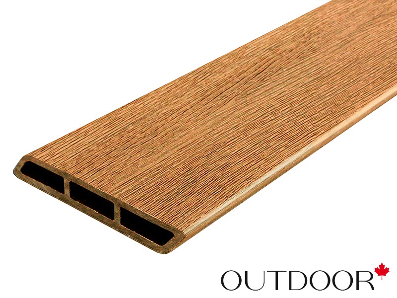 Доска Ромбус ДПК Outdoor 122*22*2500 мм. STORM  дуб
