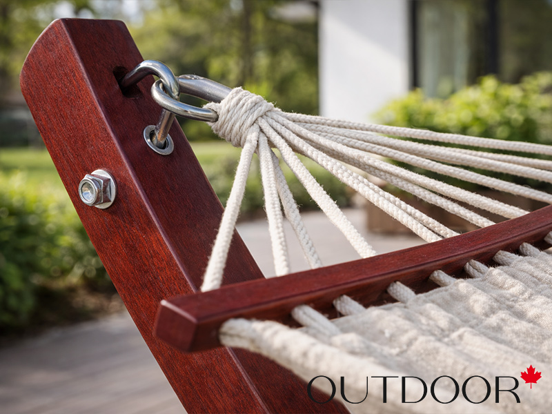 Шезлонг (гамак) с каркасом OUTDOOR Эль-Нидо, коричневый