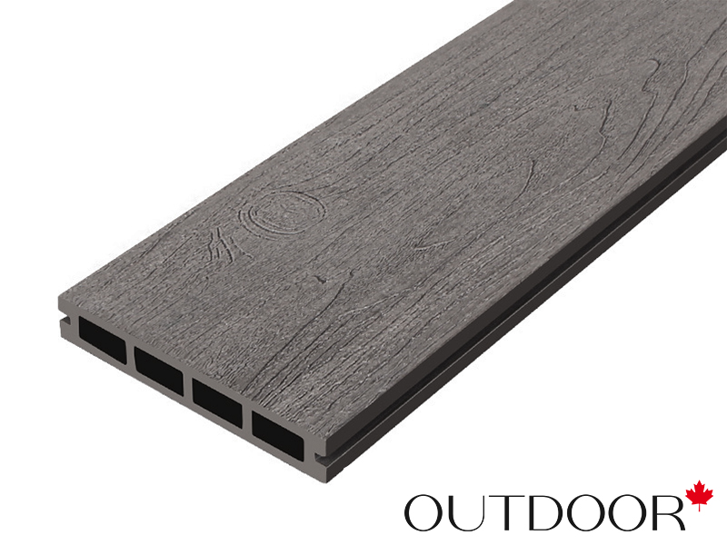 Террасная доска ДПК Outdoor 3D 150*25*3000 мм. NEVADA/CALIFORNIA темно-коричневая