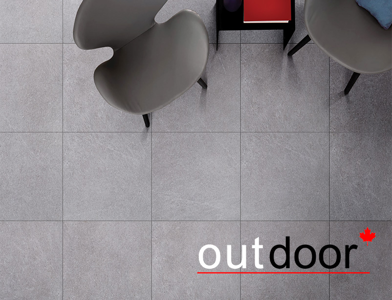Плитка из керамогранита OUTDOOR TRANI, 600*600*20мм, cinder