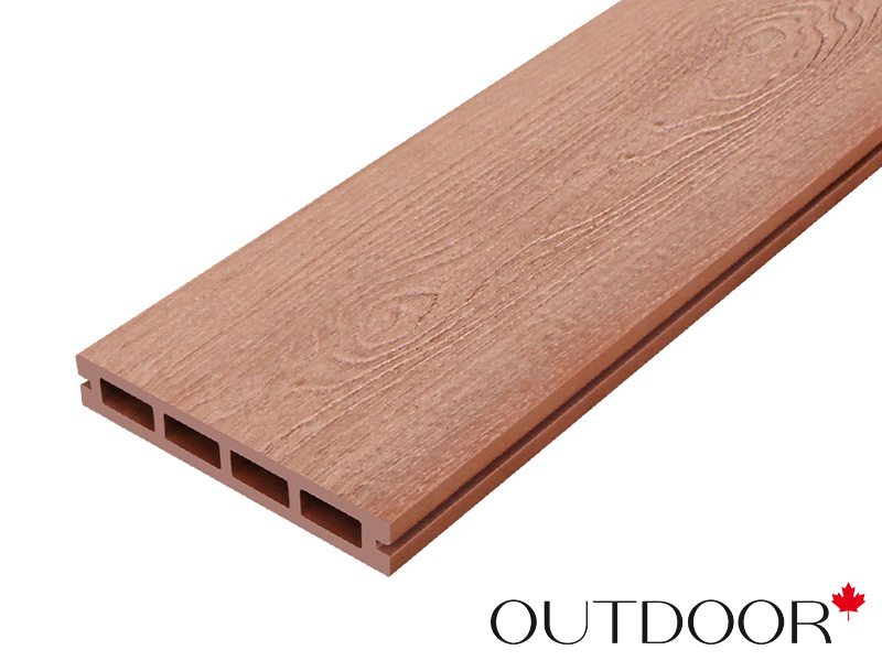 Террасная доска ДПК Outdoor 3D 150*25*4000 мм. NEVADA/CALIFORNIA  красное дерево