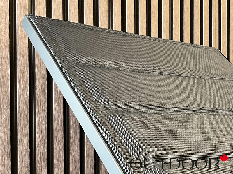 Шезлонг OUTDOOR Борнео, графит