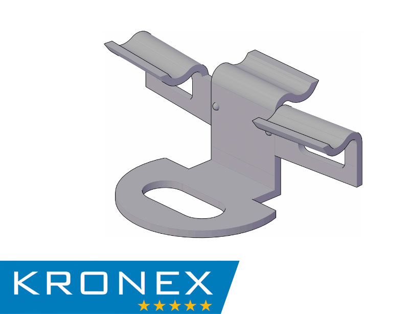 Крепеж промежуточный KRONEX  № 9 для алюмин. лаги KRONEX (упак/100 шт)