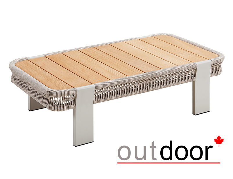Комплект мебели OUTDOOR Женева (3-местный диван, 2 кресла, кофейный стол), шампань