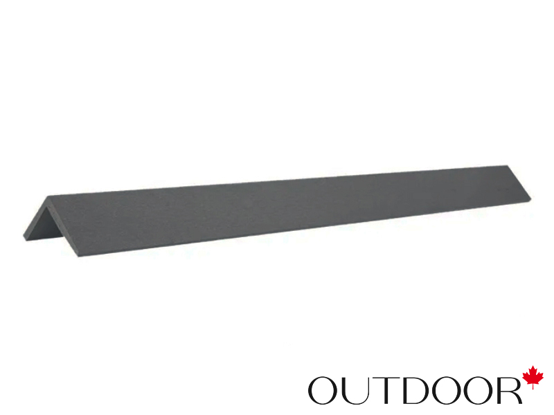 Угол завершающий ДПК Outdoor 50*50*3000 мм. графит микс