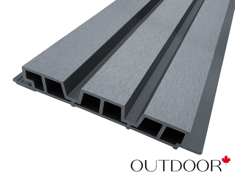Панель универсальная ДПК Outdoor 3D 233.5*32*2500 мм. шлифованная графит