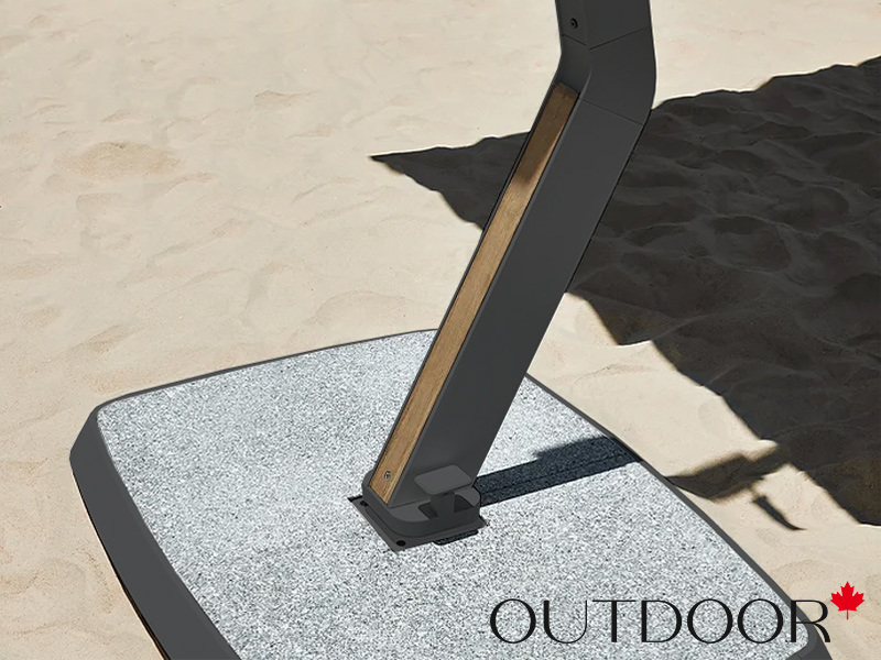 Зонт садовый OUTDOOR Монако, черный