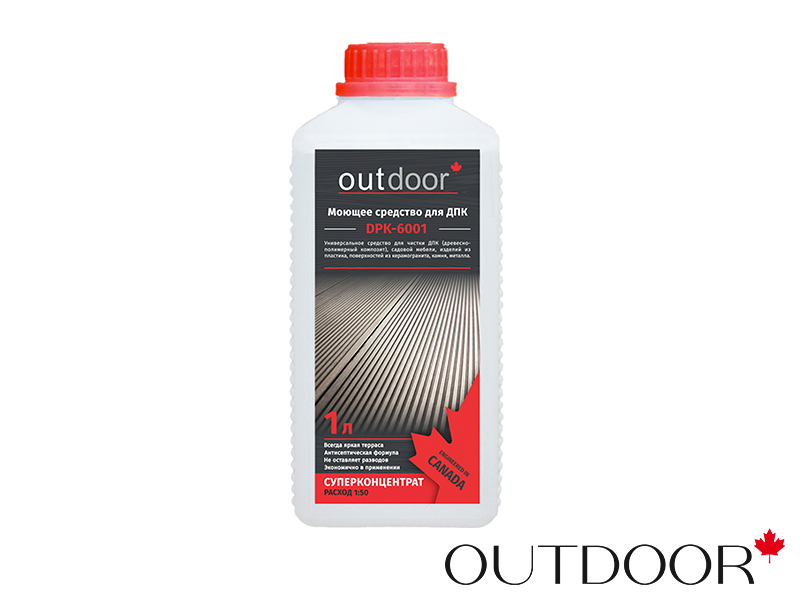 Моющее средство OUTDOOR для ДПК (канистра 1 л.)