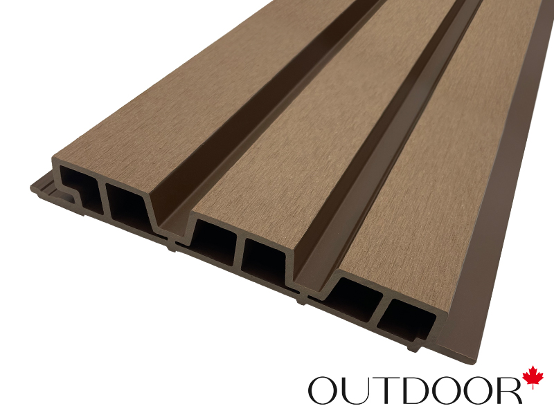 Панель универсальная ДПК Outdoor 3D 233.5*32*4000 мм. шлифованная дуб