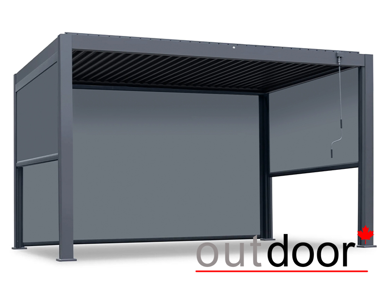 Пергола OUTDOOR 3*4м сomfort plus, графит