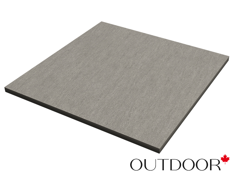 Плитка из керамогранита OUTDOOR BASALTINA, 600*600*20мм, moonlight gray