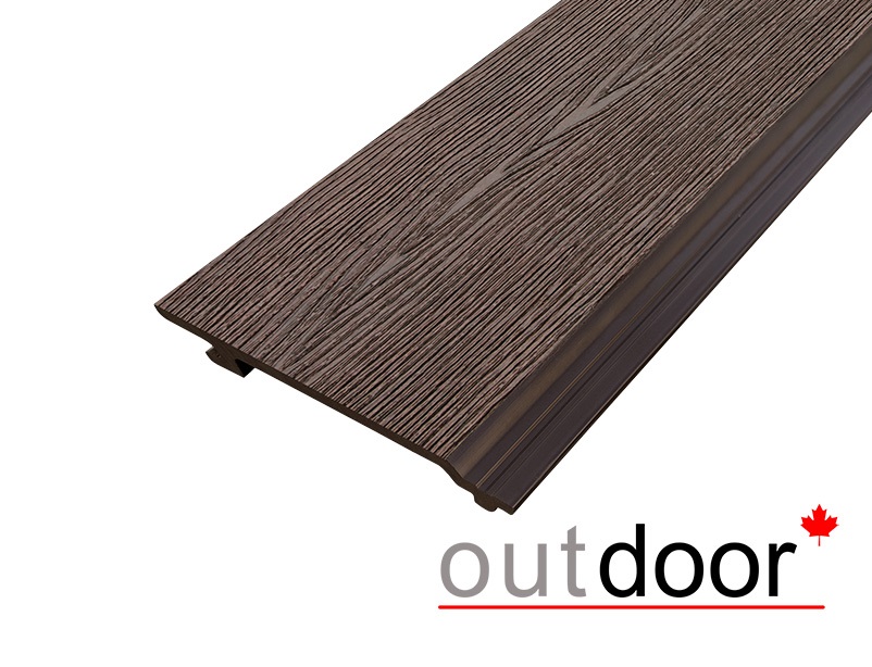 Фасадная доска ДПК Outdoor 3D 156*21*2500 мм. STORM коричневая микс