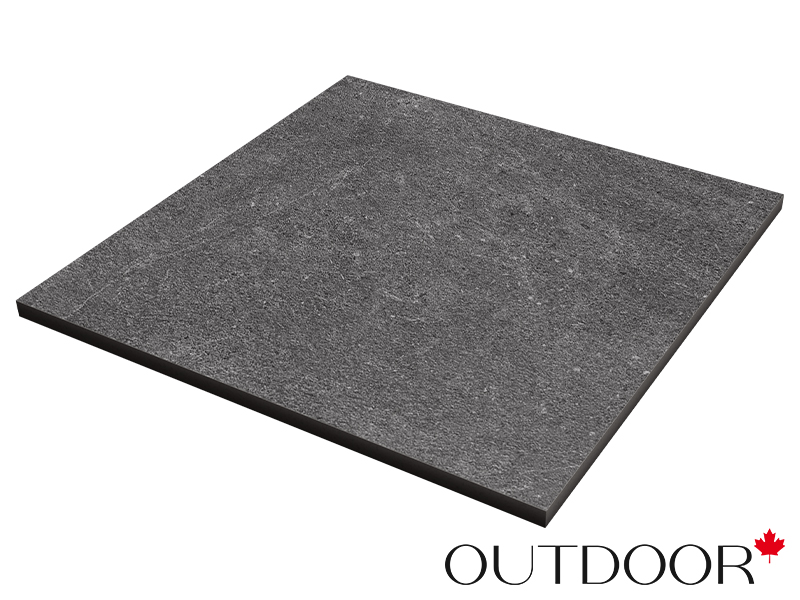 Плитка из керамогранита OUTDOOR TRANI, 600*600*20мм, coal