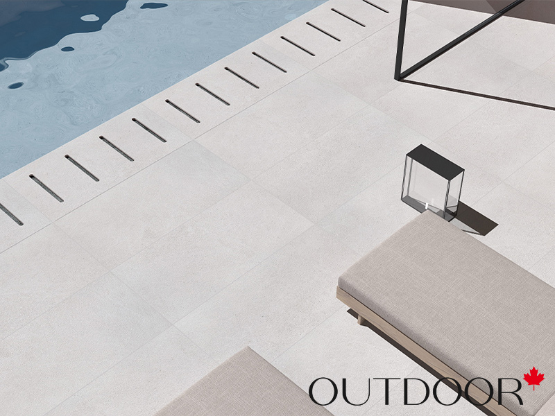 Плитка из керамогранита OUTDOOR TRANI, 600*1200*20мм, ash