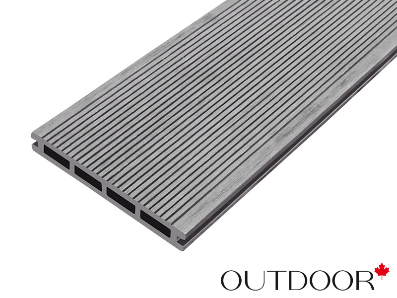 Террасная доска ДПК Outdoor 3D 150*20*3000 мм. HAVANA/вельвет серая