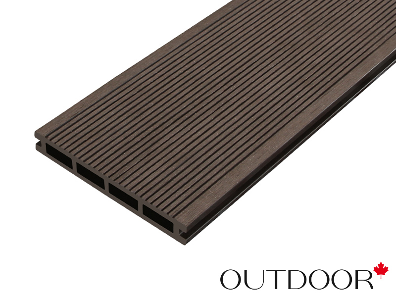 Террасная доска ДПК Outdoor 3D 150*20*3000 мм. HAVANA/вельвет мореный дуб