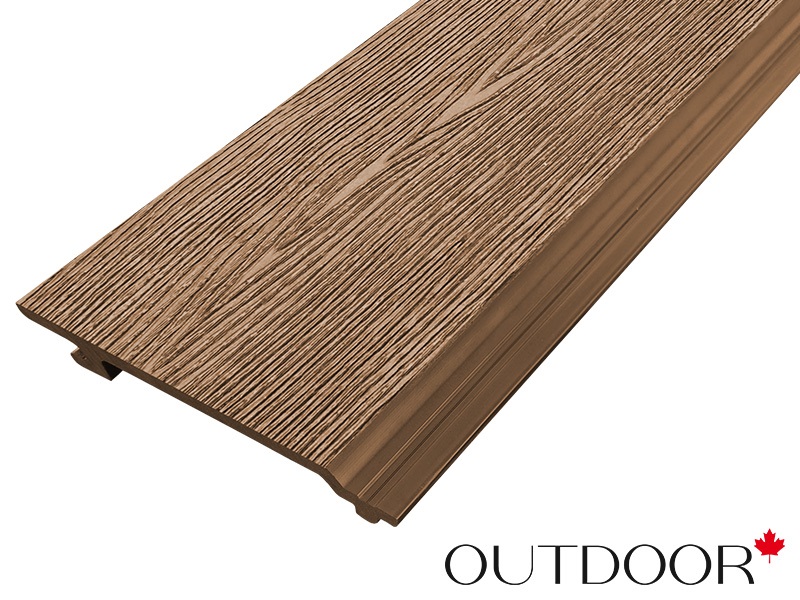 Фасадная доска ДПК Outdoor 3D 156*21*3000 мм. STORM дуб