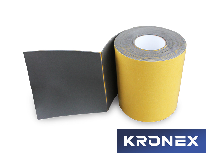 Подкладки самоклеющиеся антискользящие под опору KRONEX 200*200*2 мм., в рулоне 50 шт.