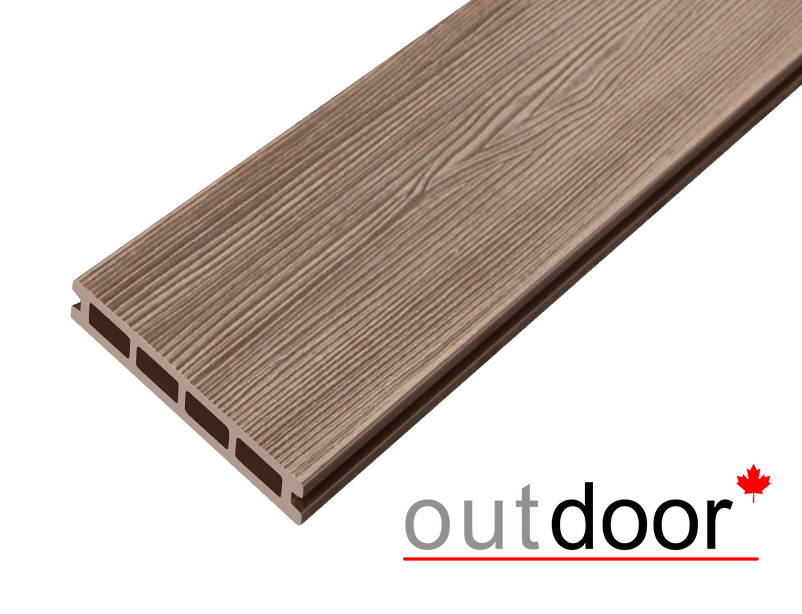 Террасная доска ДПК Outdoor 3D 150*25*4000 мм. STORM/вельвет дуб