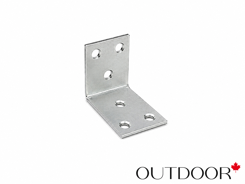 Клипса для перила стальная Outdoor 50*25 мм.