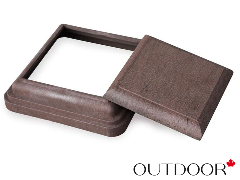 Комплект "Крышка и Юбка" ДПК Outdoor, браш коричневый микс