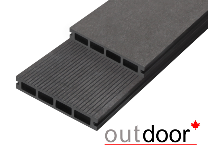 Террасная доска ДПК Outdoor 150*25*3500 мм. вельвет/шлифованная темно-коричневая