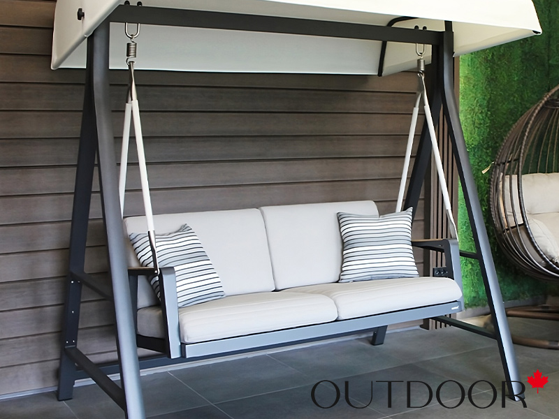 Качели садовые OUTDOOR Бали, графит,  уцен.