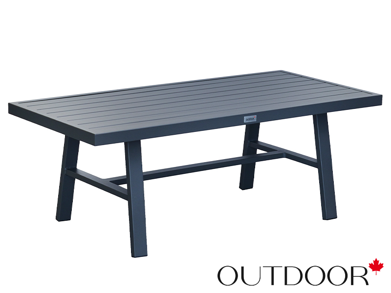 Комплект мебели OUTDOOR Торонто (3-местный диван, 2 кресла, стол), графит