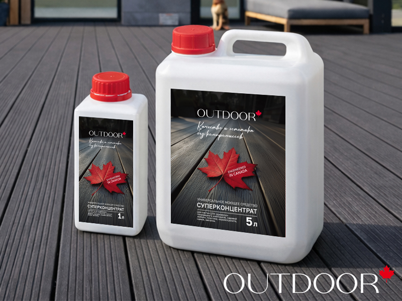 Моющее средство OUTDOOR для ДПК (канистра 1 л.)