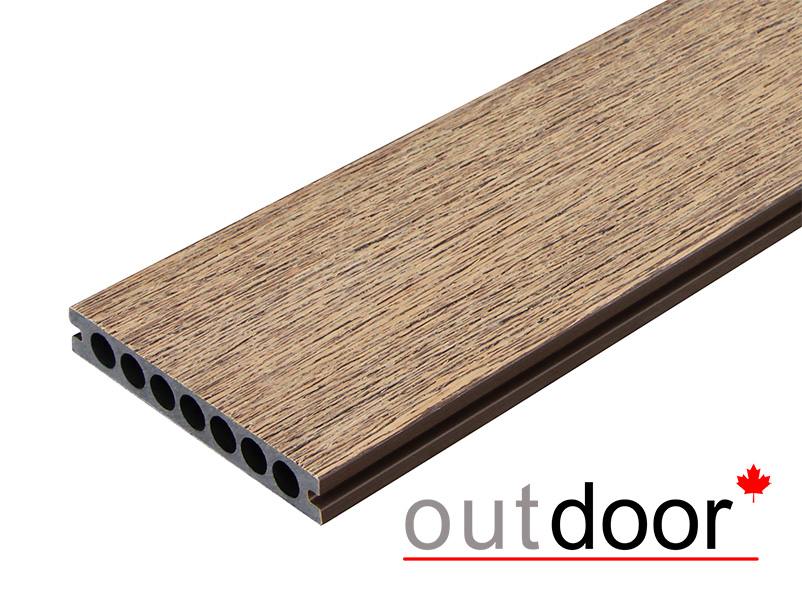 Террасная доска Dual Co-extrusion Outdoor 140*22*3000 мм. NewYork палисандр