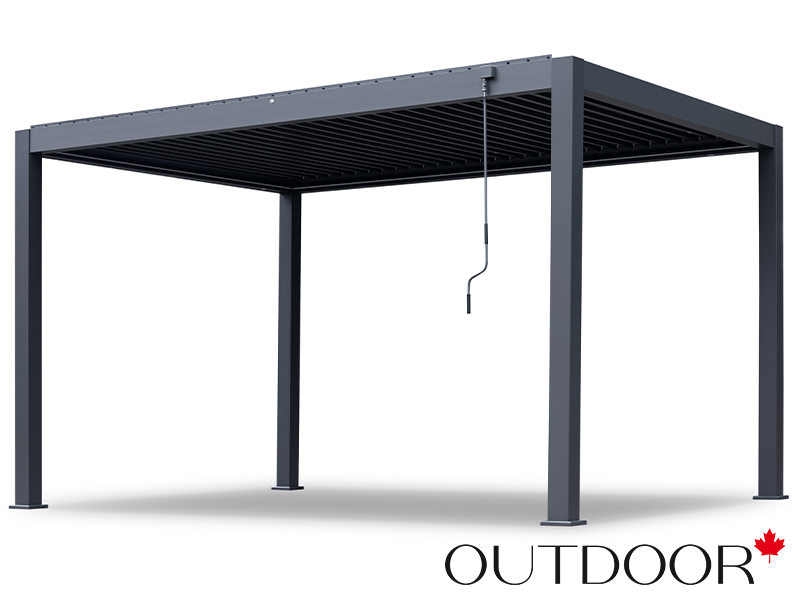 Пергола OUTDOOR 3*4м classic, графит