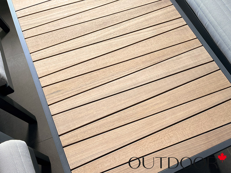 Комплект мебели OUTDOOR Орлеан (3-местный диван, 2 кресла, кофейный стол), песочный