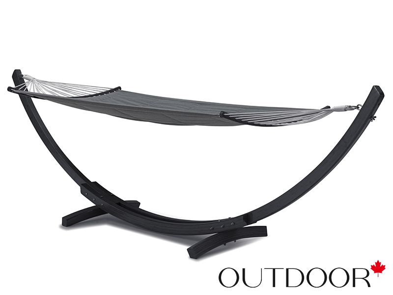 Шезлонг (гамак) с каркасом OUTDOOR Эль-Нидо, графит