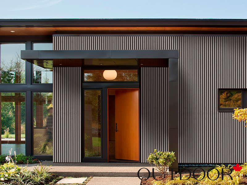 Панель универсальная ДПК Outdoor 3D 220*25*4000 мм. шлифованная серая