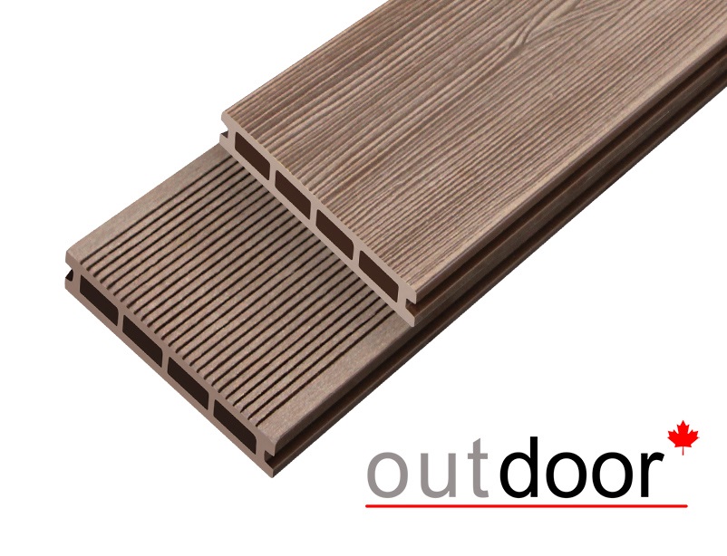 Террасная доска ДПК Outdoor 3D 150*25*2000 мм. STORM/вельвет дуб