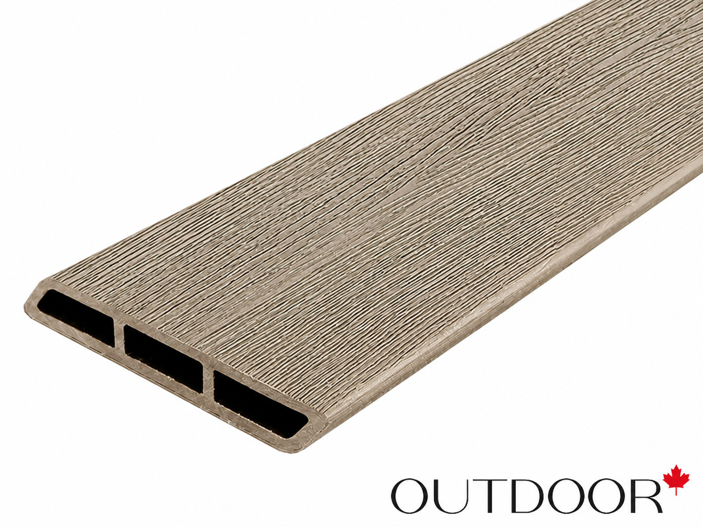 Доска Ромбус ДПК Outdoor 122*22*4000 мм. STORM дуб