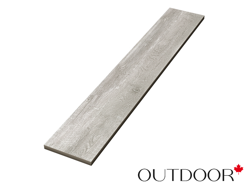 Плитка из керамогранита OUTDOOR SCANDINAVIA, 200*1200*20мм, gray wood