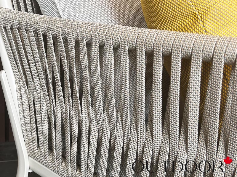 Комплект мебели кофейный OUTDOOR Тоскана (2 кресла, кофейный стол), латте