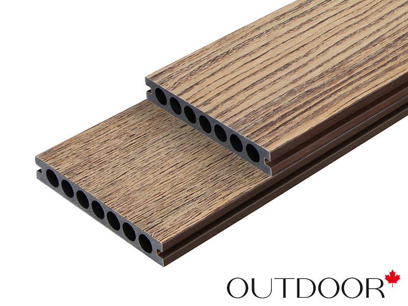 Террасная доска Dual Co-extrusion Outdoor 140*22*3000 мм. NewYork палисандр