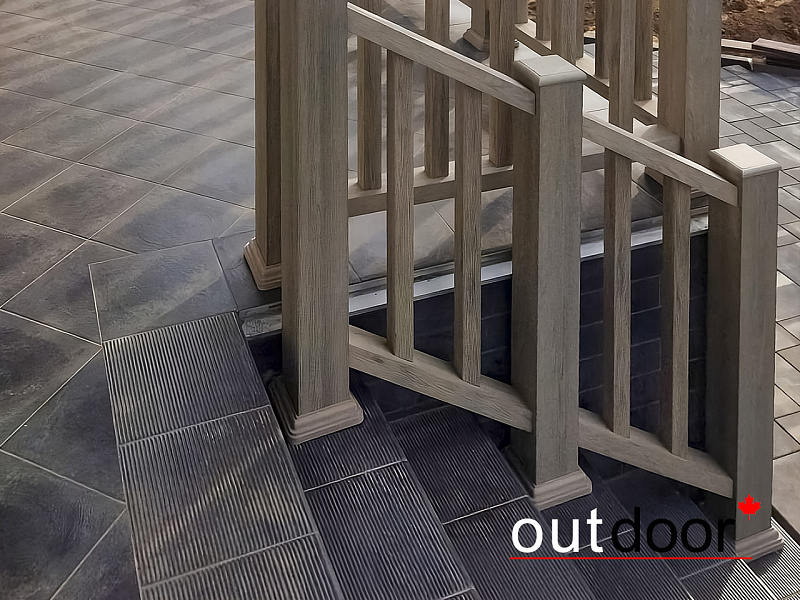 Ограждения и зона барбекю